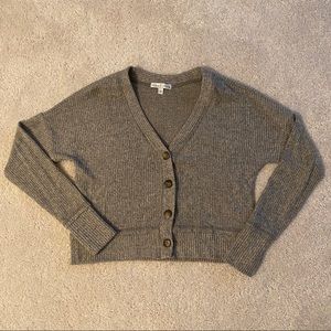 button up sweater